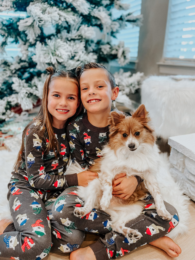 Christmas pajamas family